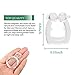 Silicone Magnetic Anti Snore Clip Stop Snoring Nose Device Snore Stopper Anti Snoring Devices Sleeping Aid Nature Relieve Snore for Men Women (4 Pack)