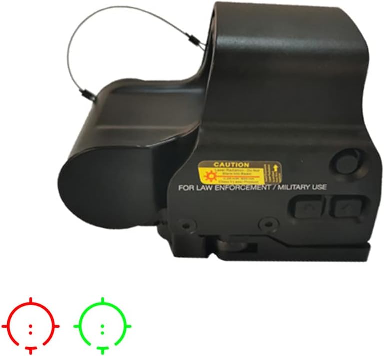 558 Holographic Red Dot Sight - Upgraded: NV Function, Clear High-Trans Glass, No Mirror Reflection, Red Dot Clear in Strong Light, 20mm Quick-Detach Rail, for G33/G43/G45 Magnifiers