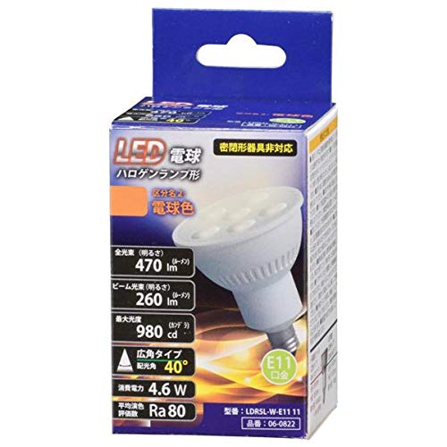 I[(OHM) d@ LEDd nQv` E11 4.6W Lp^Cv dF LDR5L-W-E11 11 06-0822