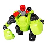 Zing Stikbot Megabots - Green (Knockout) Stikbot Poseable Collectible Stop Motion Action Figures and Mega Vehicles