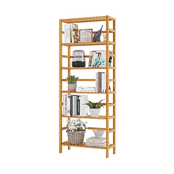 VIAGDO Bambusregal, Küchenregal, für Bad, Küche, Wohnzimmer, Schlafzimmer
