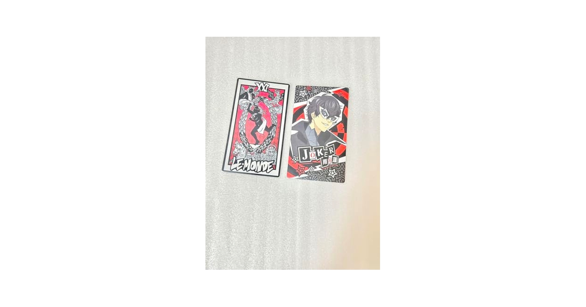 Amazon.co.jp: ペルソナ5 タロットカード 主人公セット : ホビー