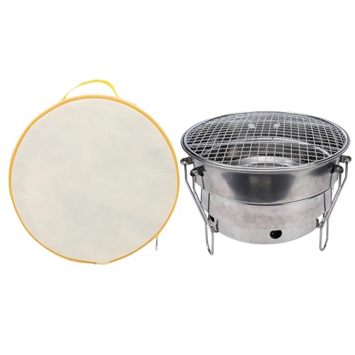 Grill à charbon de bois pliable pour éviter l'encombrement lors de vos sorties nature