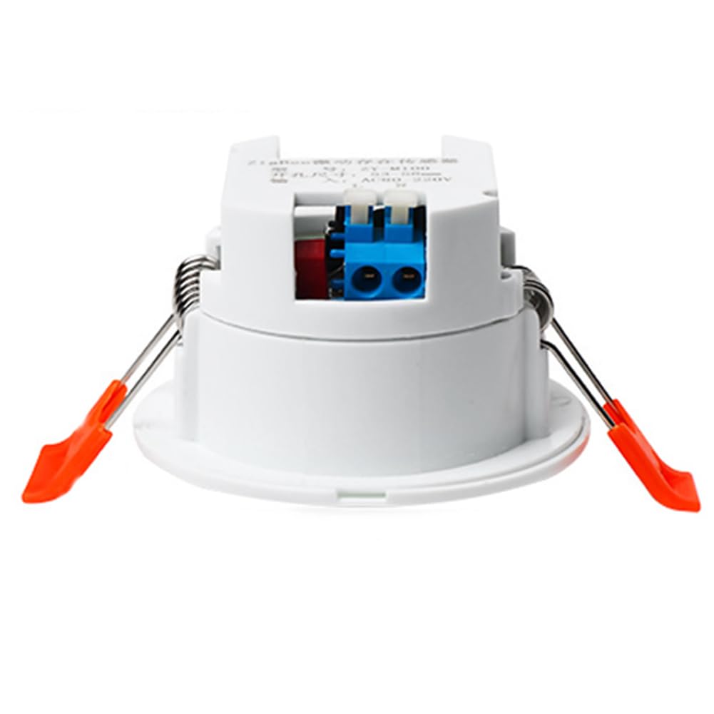 FASE Sensor de movimiento PIR con detección de radar de microondas + soporte para luminancia