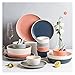 Zestaw obiadowy do domu lub specjalnej restauracji, 9-44 szt. Ceramiczny zestaw obiadowy Zastawa stołowa z porcelany Naczynia Talerze Ceramiczny zestaw usług obiadowych Serwis porcelanowy na