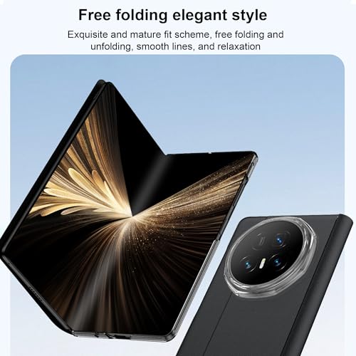 Coque Honor Magic V5 Lemxiee en PU premium finition soignee pour ecran pliable