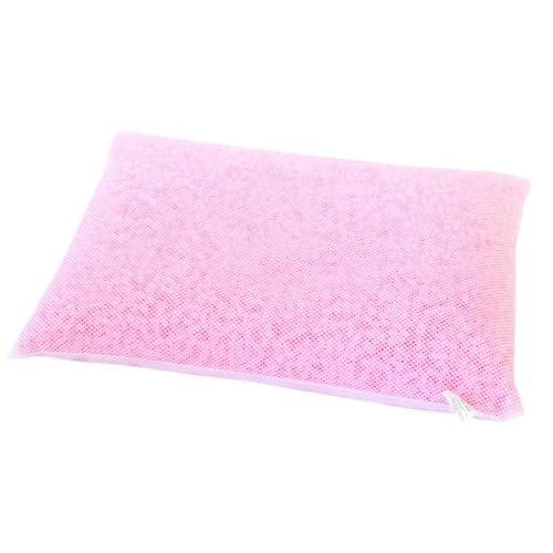 枕 パイプ 日本製 【累計120000個突破 パイプ使用!】 洗える パイプまくら パイプ枕 約28×39cm ジュニアサイズ ピンク ソフトパイプ クズが出にくい 高さ調節 パイプ 調節 小さめ 小さめサイズ まくら パイプ シンプル 高め 低め