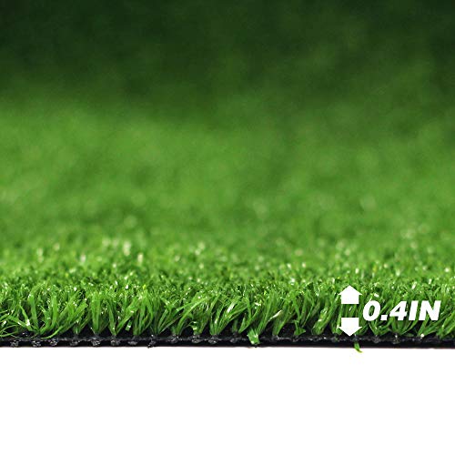 · Petgrow · Artificial Grass Turf Lawn 7Ftx12Ft,Economy Indoor Outdoor Synthetic Grass Mat 0.4Inch Plie Height, Backyard Patio Garden Balcony Rug, Rubber Backing/Drainage Holes #TOP1