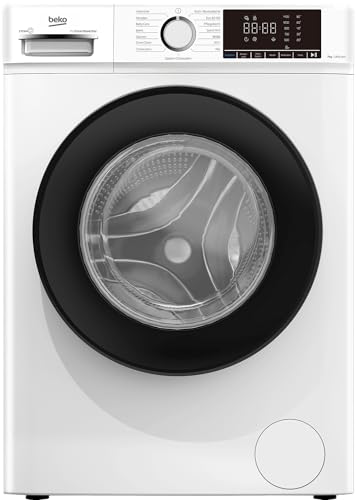 Beko BM3WFOE741PSA freistehende Waschmaschine, Waschvollautomat, 7 kg, Schleuderwahl 1400 U/min, AddXtra, SteamCure, Coldwash Wasser-& Zeitersparnis, Weiß