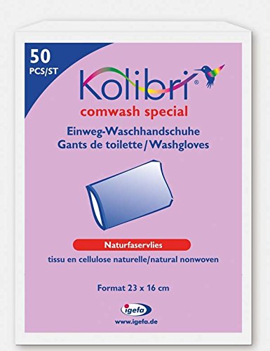 Preisvergleich Produktbild KOLIBRI comwash Special Waschhandsch.16x24cm weiss 20X50 St