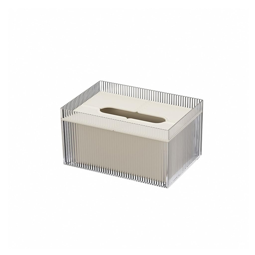 Boîte à mouchoirs créative et multifonctionnelle pour table basse marron
