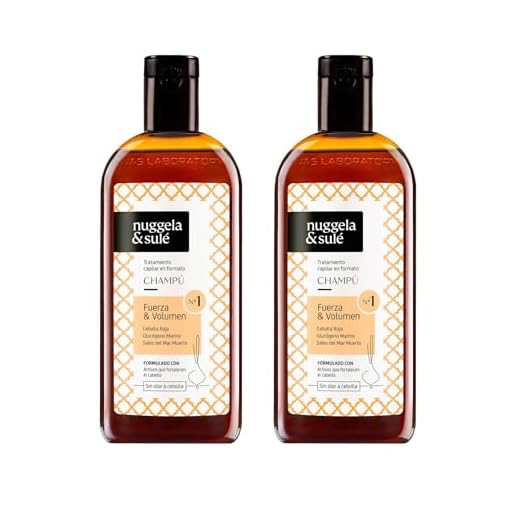 2 Champú de cebolla Nuggela & Sulé