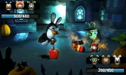 Rabbids Rumble Nintendo 3DS videojuego físico de combates por turnos 5