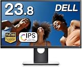 【整備済み品】デル P2417H 24型超広視野角&スリムベゼル/フリッカーフリー/ブルーライト軽減/IPSパネル/1920x1080/フルHD/HDMI/縦置き 画面回転/高さ調整/USBハブ