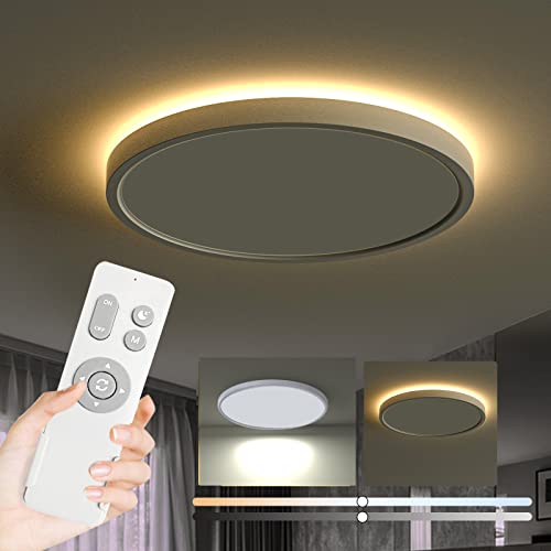 Photo 1 of Flush Mount Ceiling Light Fixture with Remote Control