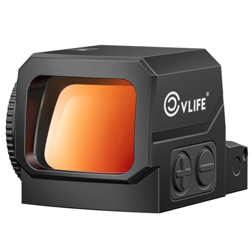 CVLIFE WildHawk Enclosed Multi-Reticle Red Dot Sight for RMS RMSc Footprint - image 1