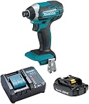Makita DTD152Y003 18V Kit compact de pilote d'impact, 1/4" Hex Shank, 2,900 RPM, 3,500 IPM, 1,460 In.Lbs Torque.