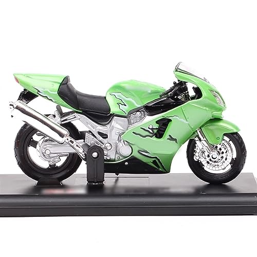 Moto Kawasaki Ninja ZX-12R 1:18 modèle réduit de collection en alliage