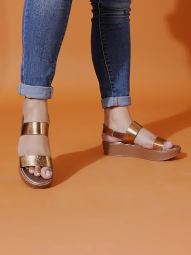 Image of TRYME Fabulous Platform Heel Sandals Perfect for Every Occasion, Elegant & Fancy Wedges Heels Sandals For Womens & Girls