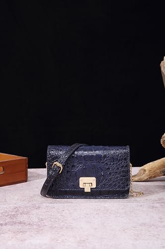 Image of Makcr Joacbv Small Crocodile Crossbody Cell Phone Purse for women Vegan Leather Clutch Wallet with Leather Shoulder Strap | Small