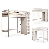 Montage facile avec 4 paquets clairs : pas de désordre de montage. Le lit est livré en toute sécurité et organisé en 4 paquets bien étiquetés. Grâce aux instructions détaillées et aux pièces pré-triées, le montage est également facile pour les bricoleurs.