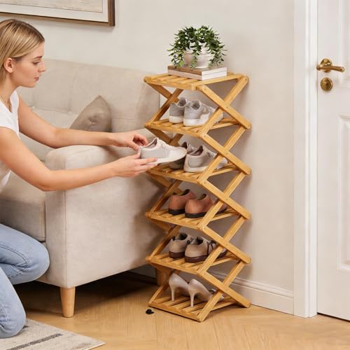 Support de rangement d'angle pour baskets et bottes pour libérer l'espace au sol