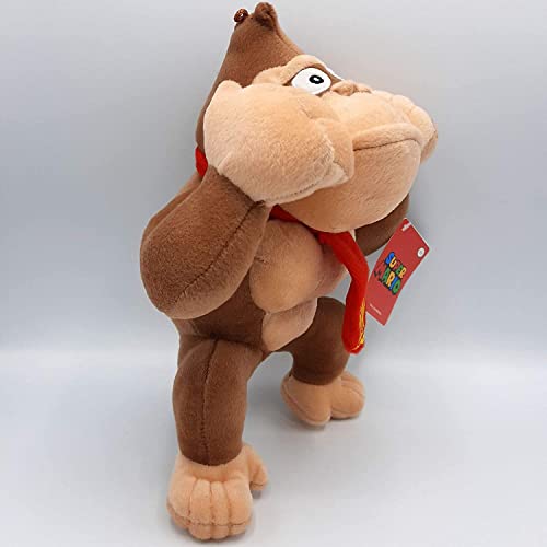 Whitehouse SUPER Mario und Freunde Plüsch 6 versch. Figuren, 20 cm, Plüschfigur Mario, Luigi, Kong, Toad, Yoshi, Prinzessin Peach, Kuscheltier, Plüschtier Stofftier (Kong)