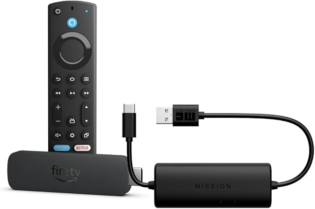 Amazon Fire TV Stick 4K Max con Cable de alimentación USB