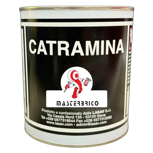 MASTERBRICO. COM Goudron bitumineux liquide imperméabilisant protecteur noir 750 ml