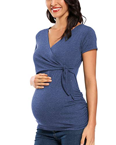 Love2Mi Camiseta de lactancia para...