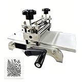 【Materiale Inossidabile per Lavori Puliti】La superficie in alluminio anodizzato resiste agli inchiostri e ai solventi di pulizia. Le tue stampe rimangono immacolate e la macchina mantiene un aspetto professionale anche dopo anni di utilizzo intensivo in classe o in studio.