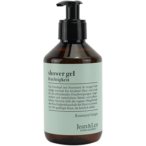 Jean & Len Rosemary & Ginger Shower Gel Cover