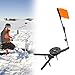 XINNIKESI Fishing Equipment Gears Tip Up Strikes Indicators Ice Rod Accessory Marker Flags with Poles Flags Round
