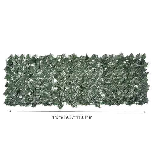 Feuilles vertes synthétiques pour créer un coin cocon de balcon - 5