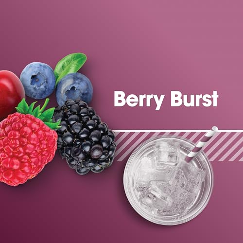 Optimum Nutrition Amino Energy Sparkling Hydration Drink, Electrolytes, Caffeine, Amino Acids, BCAAs, Sugar Free, Berry Burst, 12 Fl Oz, 12 Pack - Image 3