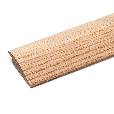 Oak Overlap Transition Strip for 1/2" Material 2 1/2" Wide (3 FT)