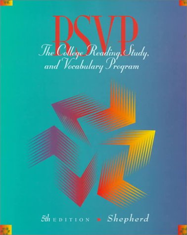 RSVP: The College Reading, Study, and Vocabulary Program