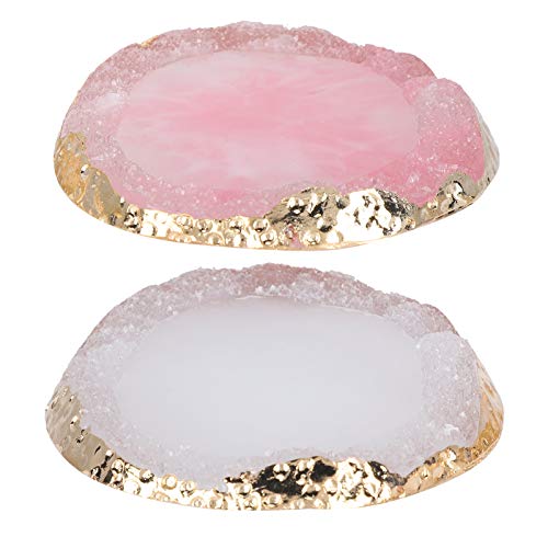 Paleta de uñas resina manicura paleta de signos de color practicidad práctica tablero de exhibición herramientas diseño dorado para uso doméstico salón de uñas 2 piezas