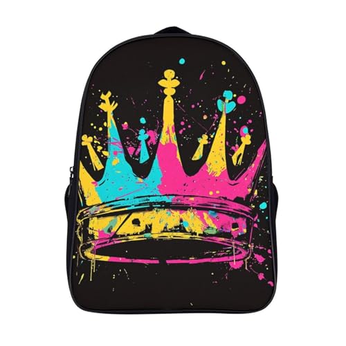 Mochila infantil Hip Hop Crown para guardería y colegio niña y niño de 40cm