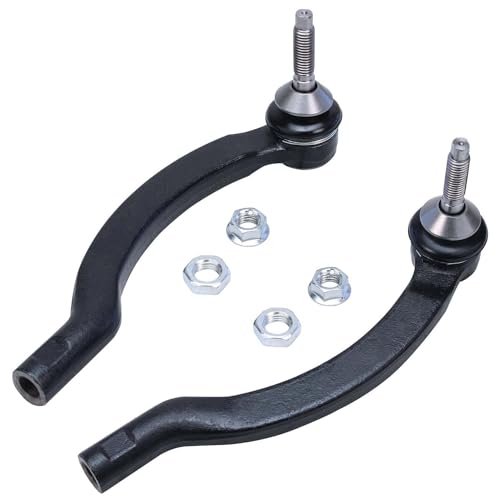 Image of Detroit Axle - 8pc Front Suspension Kit for Volvo S60 S80 V70, 2 Ready Struts w /Coil Spring Assembly 2 Sway Bars 2 Outer Tie Rod Ends 2 Lower Ball Joints 2001 2002 2003 2004 2005 2006 Replacement