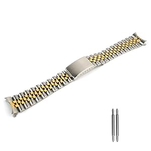 18mm 19mm 20mm jubilee stainless steel metal watch band strap bracelet,solid 316L Watch band fit for rlx skx watch