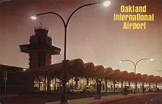 Oakland International Airport Oakland, California CA Original Vintage Postcard