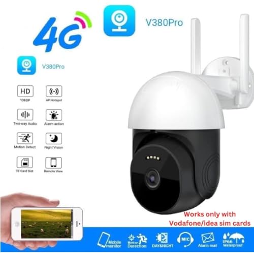 Image of Eyetech 6MP WiFi Dual Lens Outdoor PTZ CCTV (4G Camera2)