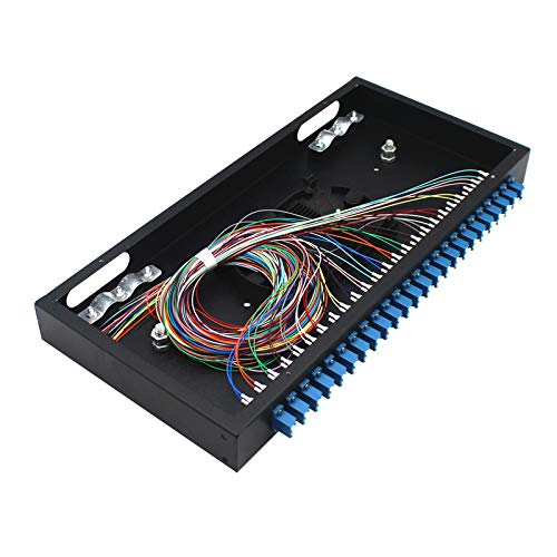 Tiroir optique pivotant 24 COEURS LC/APC pour coffret informatique - 6