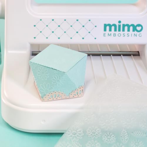 Mimo Embossing - Maquina de Aplicação de Relevo - 2 em 1: Faz Relevo e Corte - 01 Molde de Relevo So