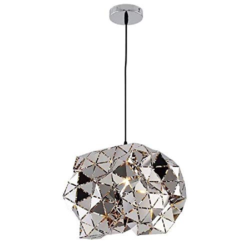 Chandelier Or en Acier Inoxydable au Design Nordique pour Salon Raffiné