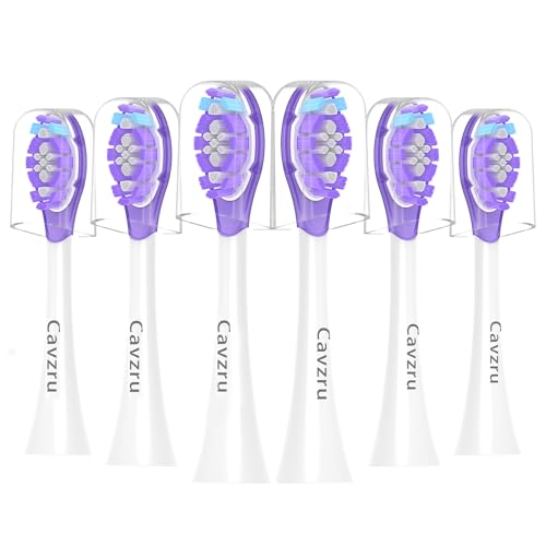 Cavzru �����p���u���V�w�b�h Philips Sonicare �d�����u���V�p �{���̃f���|���� Sonicare A3 G3 W3 C3 C2�u���V�w�b�h�p 6�p�b�N �p�[�v��