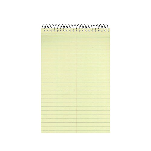 National-Brand-Steno-Notebook-with-Brown-Board-Cover-Green-Eye-Ease-Paper-Gregg-Ruled-6-x-9-12-Notebooks-with-60-Sheets-Each-36646-12