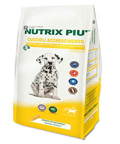 Nutrix più Piu' Cuccioli ACCRESCIMENTO Taglia Media kg 3