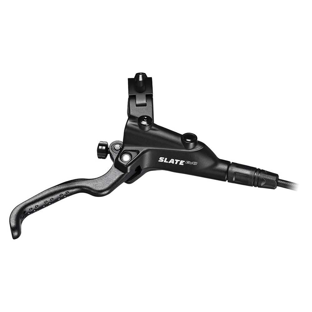 TRP Slate T4 Bicycle Brake | 4-Piston with 5.0mm Hose & Banjo Fittings | Compatible w/I-Spec B and I-Spec EV Adapter Option | Rear (Right)